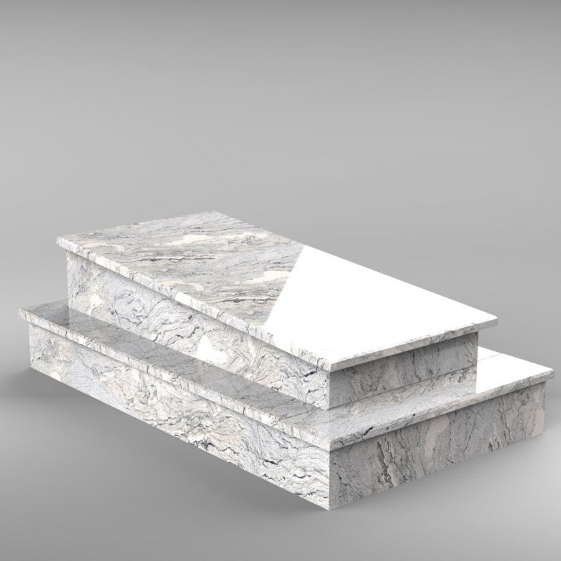 Grobowiec model sarkofag z granitu VISCOUNT WHITE